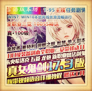 真100级真女鬼剑17.3版DNF单机全职业三觉主线任务流放者山脉