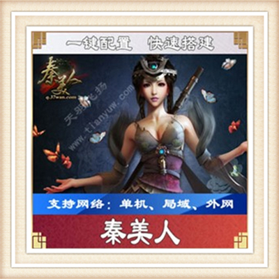 秦美人一键外网端单机游戏网单高清教程可局域外网送一键配置IP