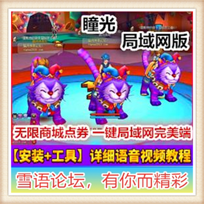 瞳光IRIS单机版 Q版即时战斗网游单机虚拟机一键端无限元宝GM命令